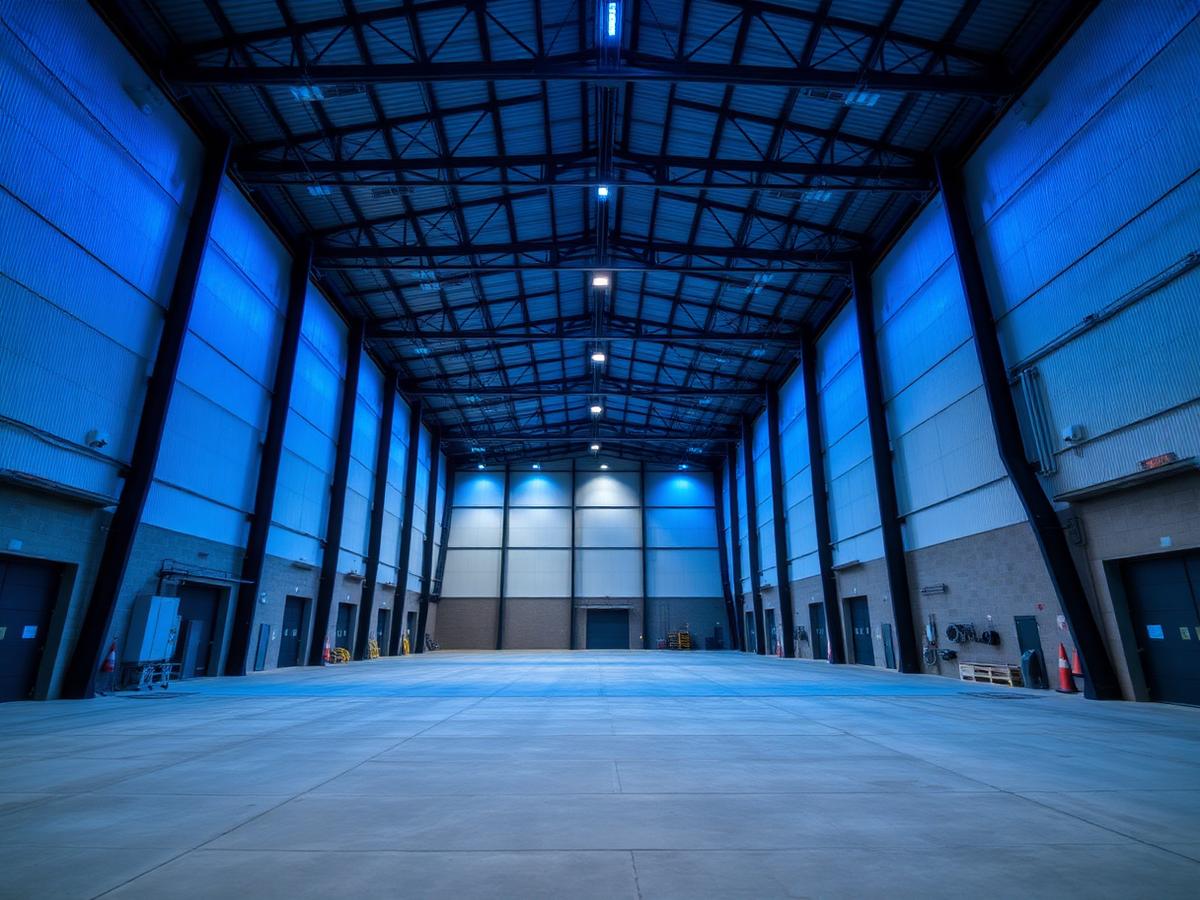 East-Port Logistics Center interior